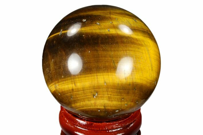 Polished Tiger's Eye Sphere - South Africa #116060